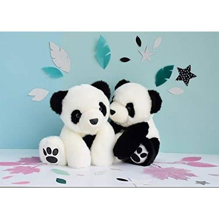 Peluche Panda Moyenne - HISTOIRE D'OURS - Plush - Multicolore - 20x26x25cm - Pour Bébé