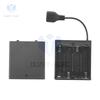 3/4 Slots AA Battery Holder 4*1.5V Black Battery Box with Cover ON/Off Switch and USB Female Socket Battery Holder Battery