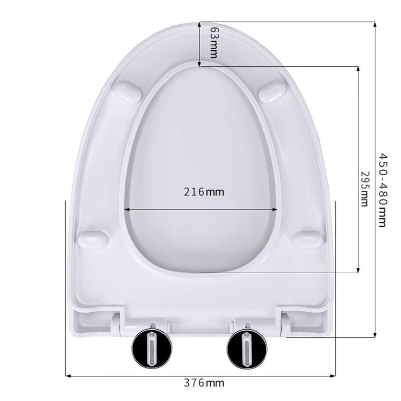 

MDNG Universal V-Shape Toilet Seat Cover