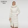 GOELIA Women's Detachable Hood Goose Down Jacket