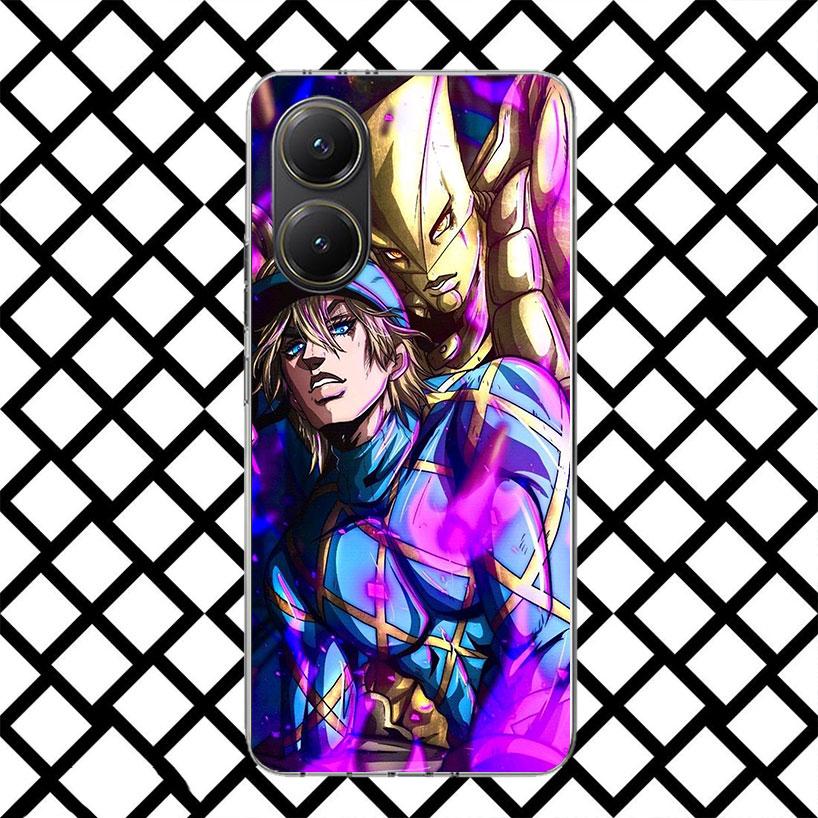 

JoJo Adventure Dio Diego Brando Phone Case for Xiaomi Poco F7 Ultra X7 X6 X5 Pro X4 Gt M8 M7 Redmi 15 15C 13 13C 12 12C Soft Cov Xiaomi Poco M7 Pro