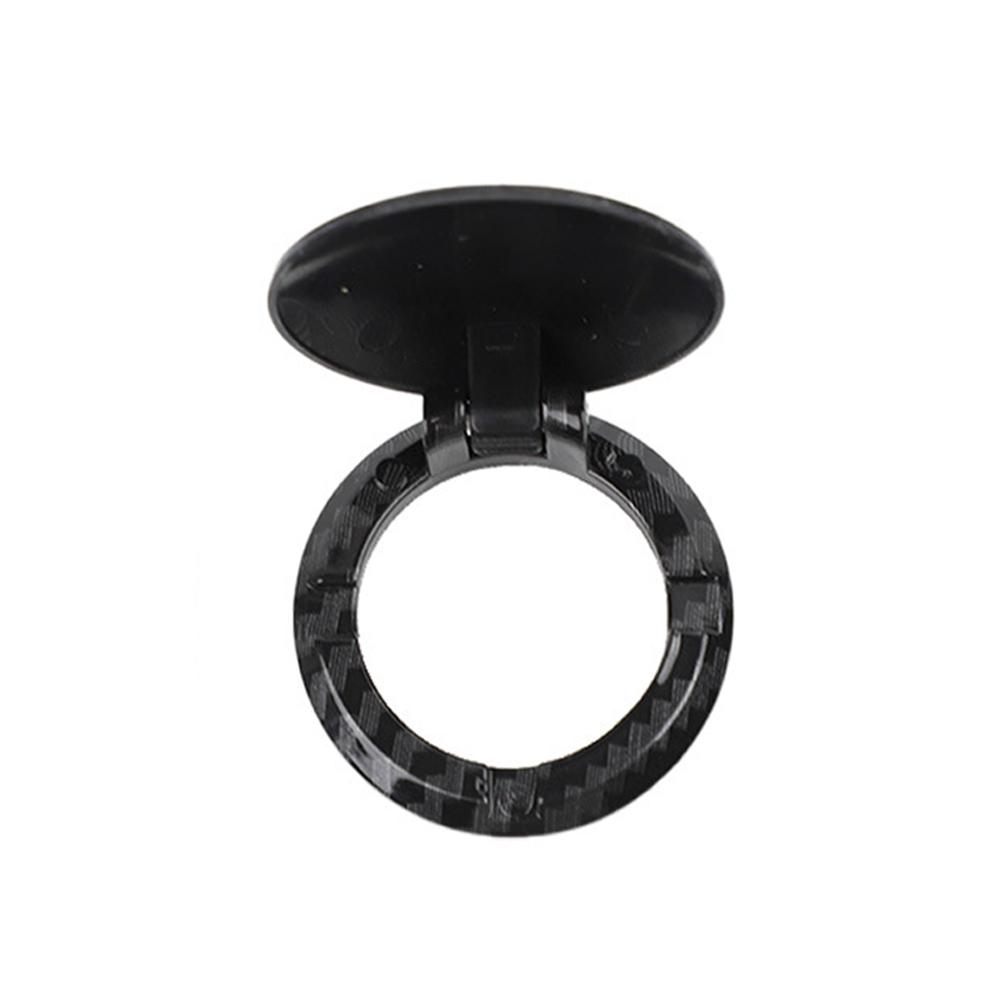 

1PC Carbon Fiber Engine Start Button Cover Ignition Switch Protector Interior Decoration & Scratch Protection чёрный