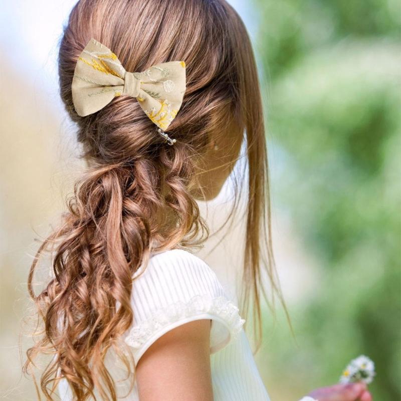 Delicate Bows Hair Clip 2000s Trend Side Clip Bows Bowtie Barrette Bowknot Cottagecore Sweet Photo Props