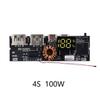 PD 65W 100W Power Bank 5-port Two-way Fast Charging Mobile Power Module for High Capacity 18650 Battery Assemble 30000/40000MA