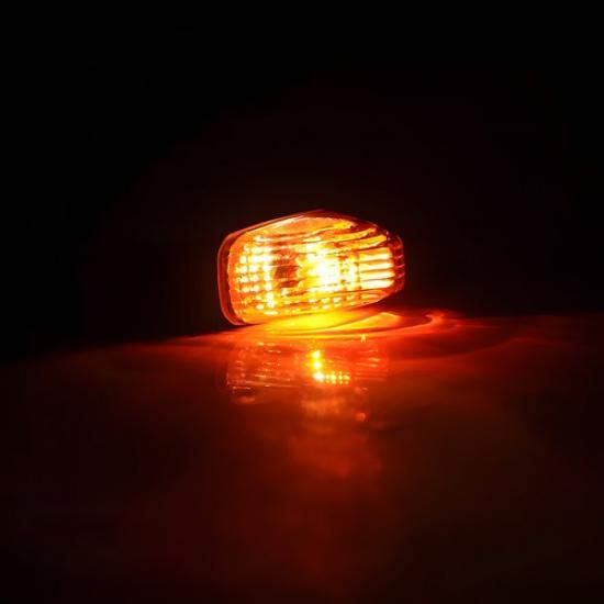 4PC For KAWASAKI NINJA ZX-6R 600 1997-2006 Turn Signal Light Indicator Lamp