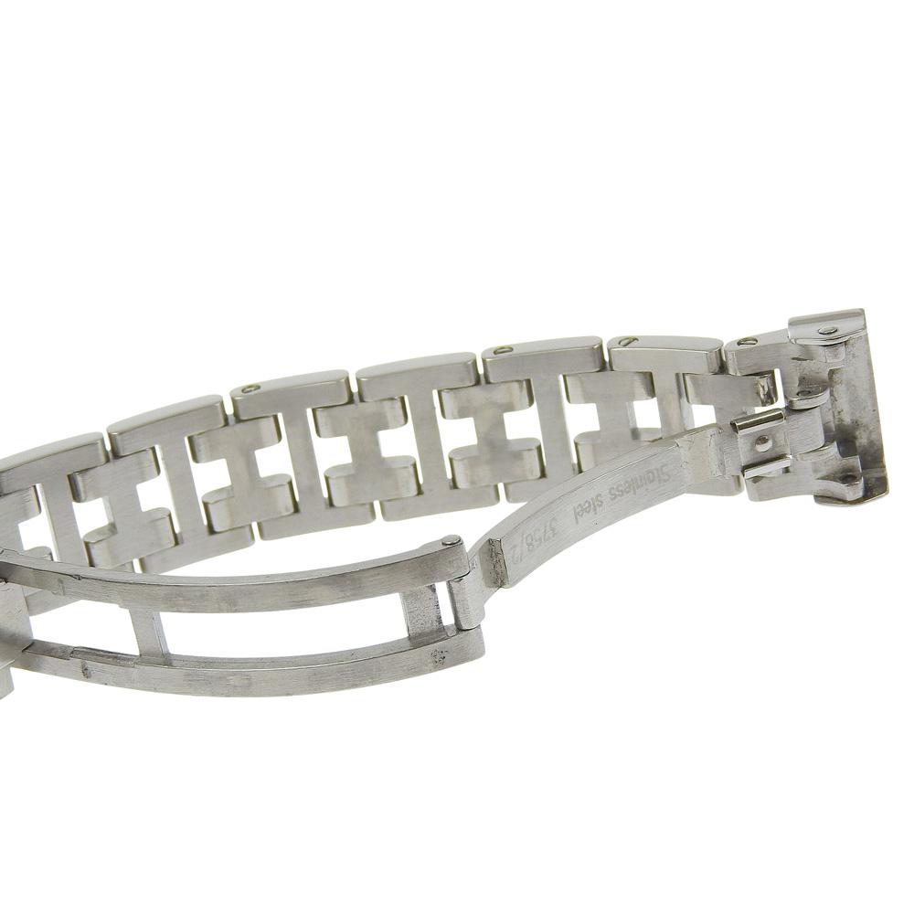 Hermes Clipper Watches CL4.210 pinkDial Stainless Steel Quartz Analog Display Women Used