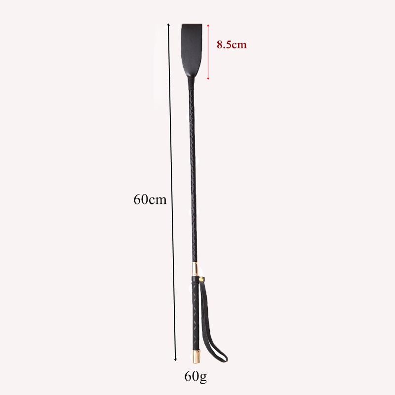 60/54/45/30CM PU Leather Spanking Paddle Long Whip Flirting BDSM Bondage Sex Toys For Woman Adults Role Play SM