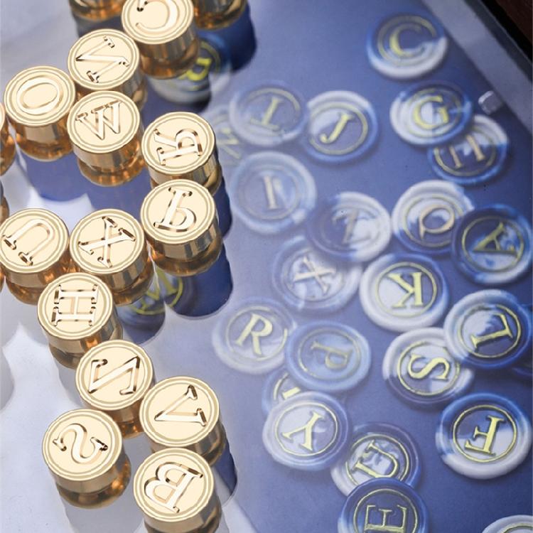 Hlava těsnícího razítka pro pečetidlo s voskem, Hlava razítka na dopisy Jednoduchá instalace