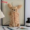 Fufu Cute Plush Dog Pen Bag With Large Capacity For Girls And Students