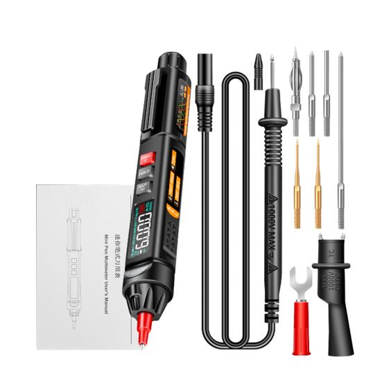 

1 Set A3009 Multimeter Voice Broadcast Non-contact Sensing Phase Sequence Measuring B чорний