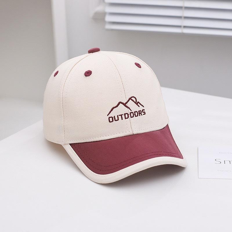 Baby Kids Baseball Cap 52cm 2-6 Years Sun Hat for Boys Girls Toddler Children Adjustable Short Brim Sunscreen Hats Caps