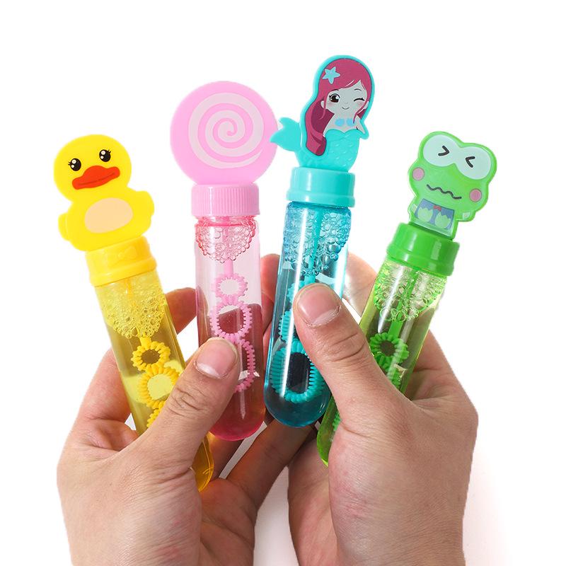 Kids' Mini Bubble Wand Outdoor Cartoon Toy Gift