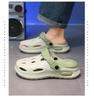 2025 Men's Summer Wear-Resistant Sports Clogs: Outdoor Closed-Toe Beach Sandals with Cushioned Comfort.