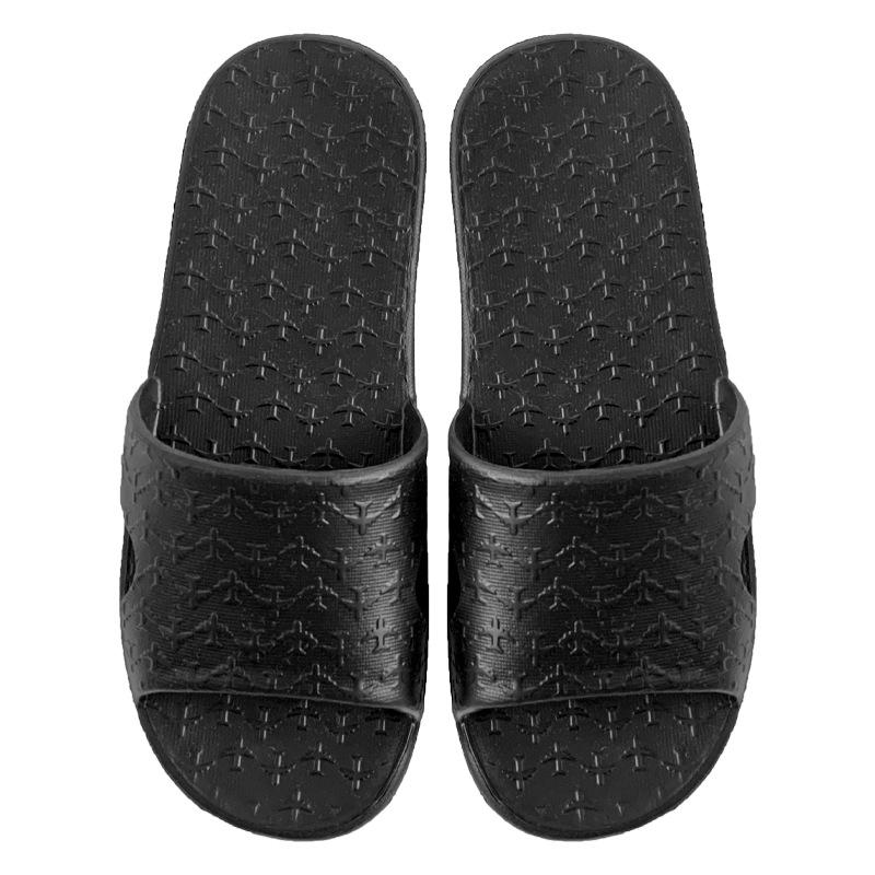 

Strictly selected spring and summer portable folding home travel non-slip couple hotel bath slippers free burlap bag xl(280mm suitable for 43-44)
