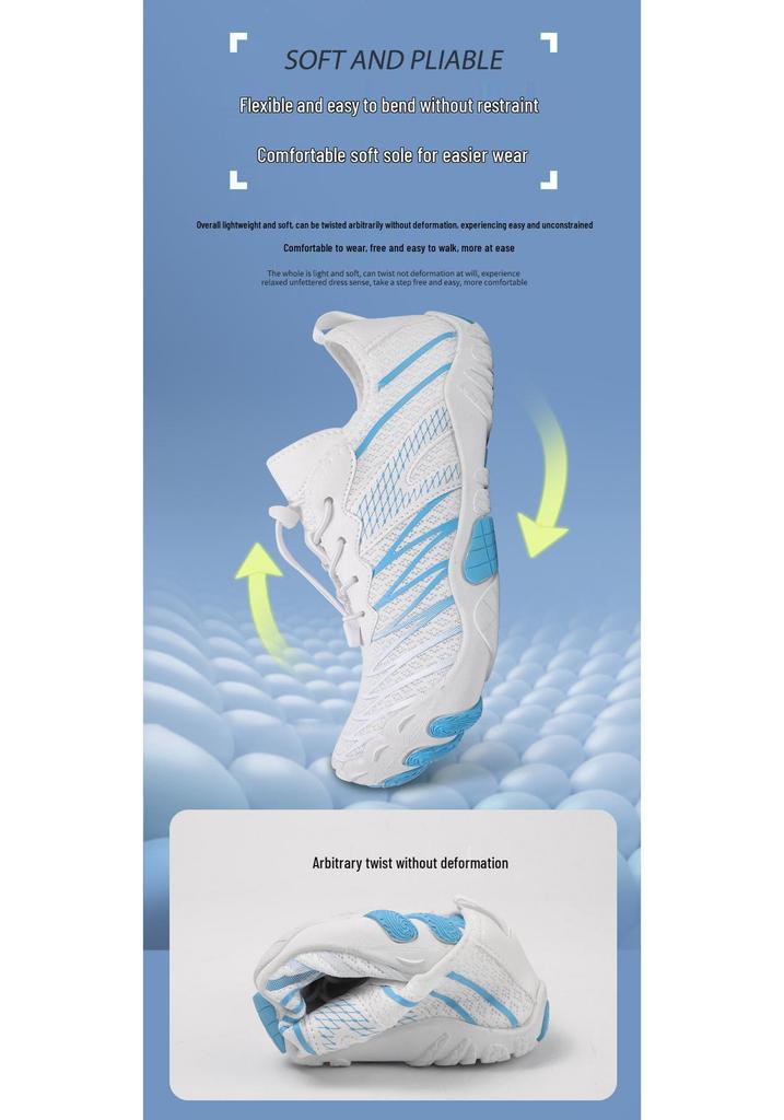 2025 Men's Breathable Five-Finger Water Shoes: Sport, Hiking, Beach, and Swimming