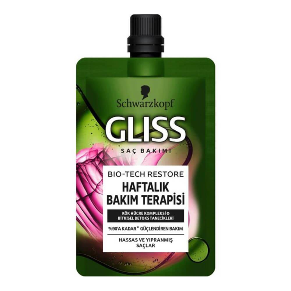 

Еженедельная лечебная терапия Gliss Schwarzkopf Gliss Bio-Tech 50 мл 4015100298260