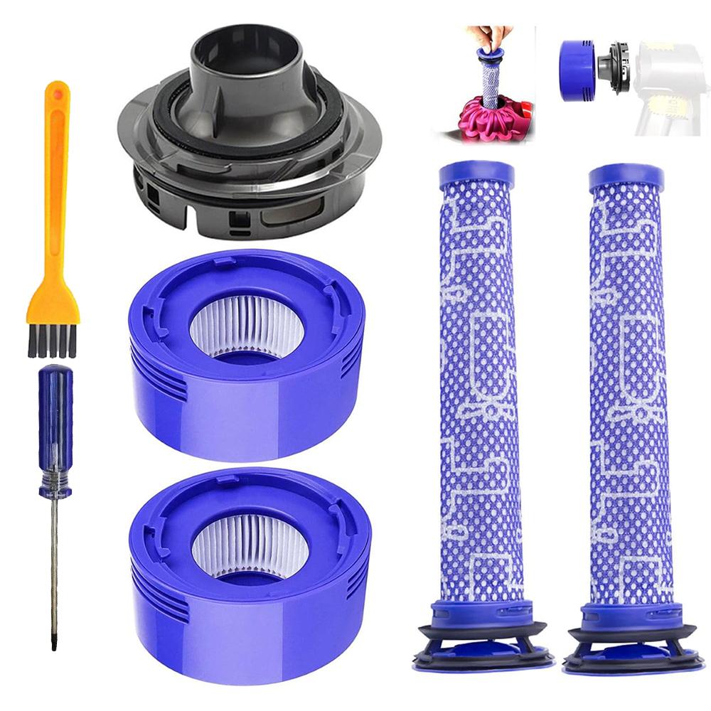 

Задняя крышка двигателя и задний фильтр предварительной очистки для пылесоса Dyson V7 V8, набор сменных аксессуаров