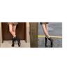 Single Boots, Women's Boots, Thick-heeled Mid-calf Boots, Short Boots, Women's Shoes