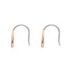 Skagen ESSENTIAL WAVES Rose Stainless Steel Drop SKJ1781791 Women's Gold-Tone Earrings,