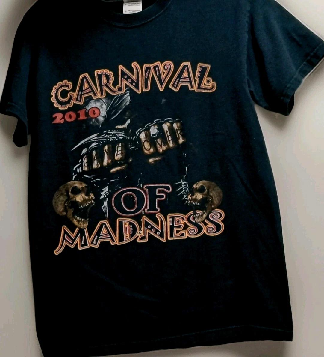 

Футболка с тура Carnival of Madness 2010 S Shinedown Sevendust Футболка группы XL