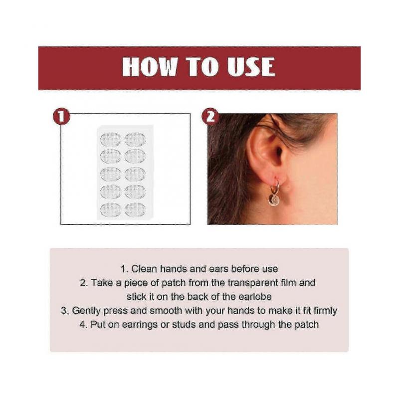 Invisible Earlobe Support Patch Earlobe Support Patch Invisible Protective Earlobe Support Patch Protection Patch