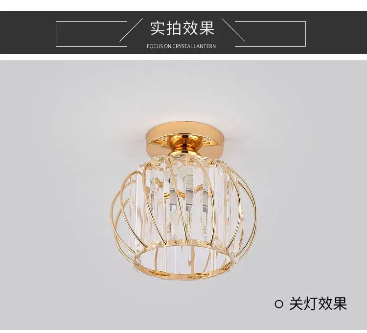 Modern LED Ceiling Lights Living Room Hallway Lighting Front Porch Home Deocoration Ceiling Lamp Glass Minimalist Light Fixture