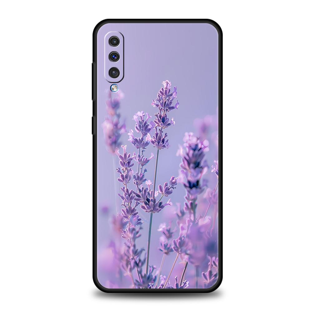 Flower Phone Case for Samsung Galaxy A24 A13 A53 A73 A33 A22 A12 A02 A03 A05 A70 A50 A10 A20 5G Silicone Shell Capas Bags Fundas