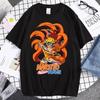 Naruto Animation Derivatives Hatake Kakashi Printed Short Sleeve T-Shirt Men's and Women's 2025 Summer Fashion Casual Cotton Top