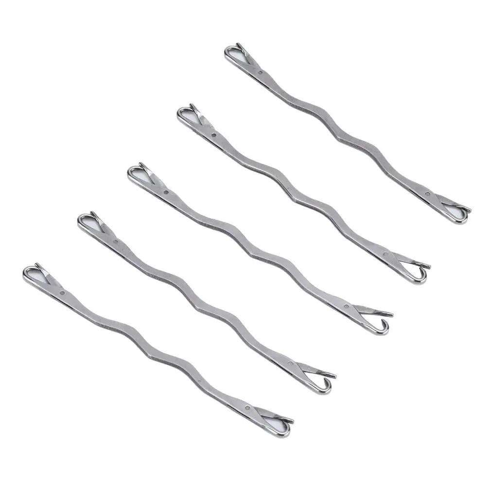 New Double-Ended Repair Needle Household Knitting Tools Sweater Repair Stainless Steel Sewing Accessories Tongue Crochet Needle