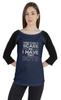Inkmeso Tshirt For Mother's Raglan Tshirt  "You Can't Scare Me I Have Two Boys" Graphic Shirt