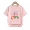 Potdemiel Summer New SpongeBob SquarePants Kids 100 Cotton TShirt Comfortable and Breathable for Boys and Girls