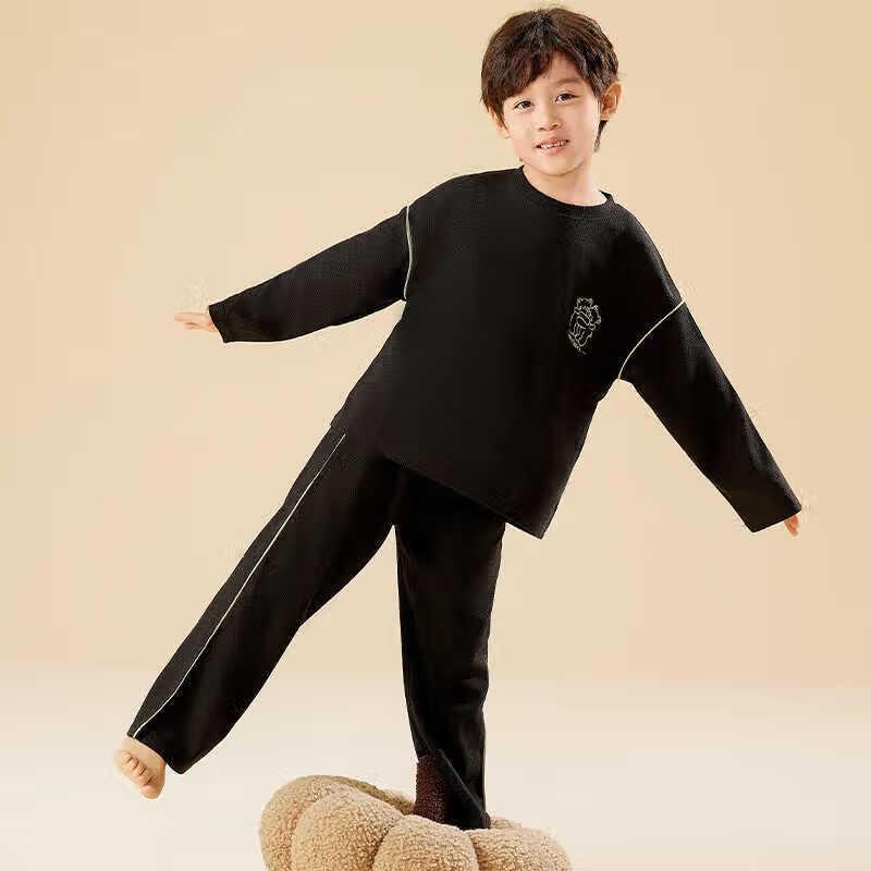 

Детский повседневный пижамный комплект Jingxin с длинным рукавом 130cm