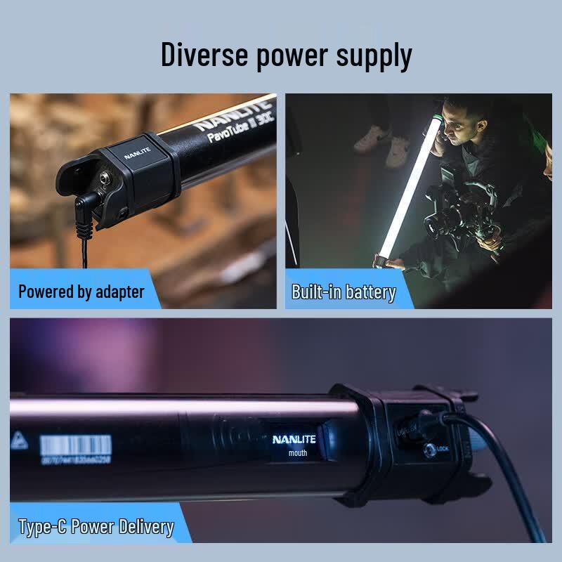 NANLITE PavoTube II 15C RGB LED Tube Light