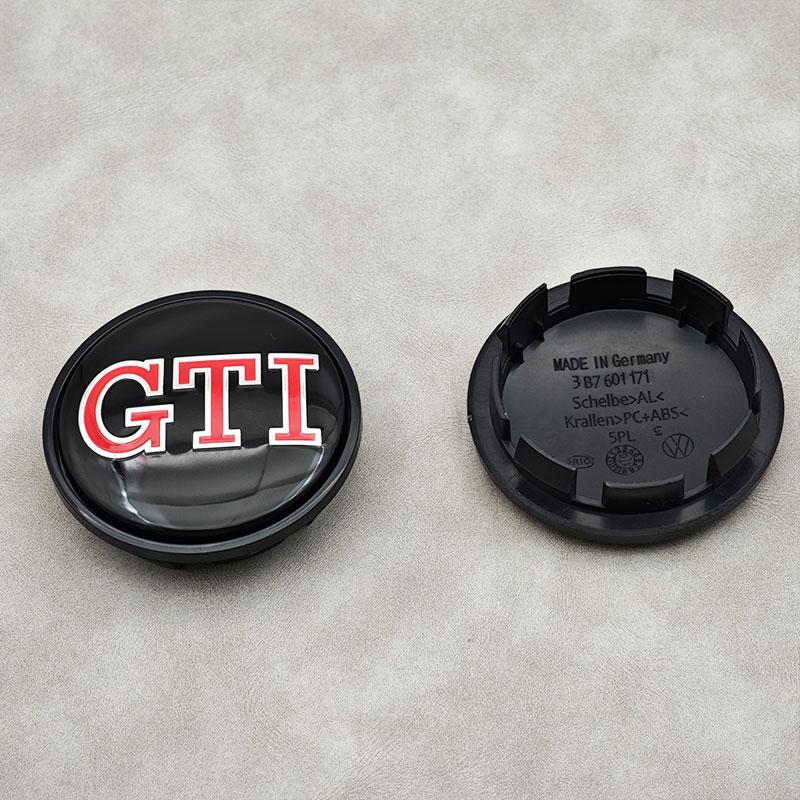 2026 New For VOLKSWAGEN VW 20pcs 65mm GTI Car Wheel Center Caps For Volkswagen R GTI Golf 6 Passat CC Magotan Touran Tiguan 3B76