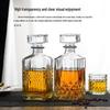 Transparente Glasflasche für Baijiu, Whiskey, Wein – Versiegelt und Perfekt für die Heimbrauerei.