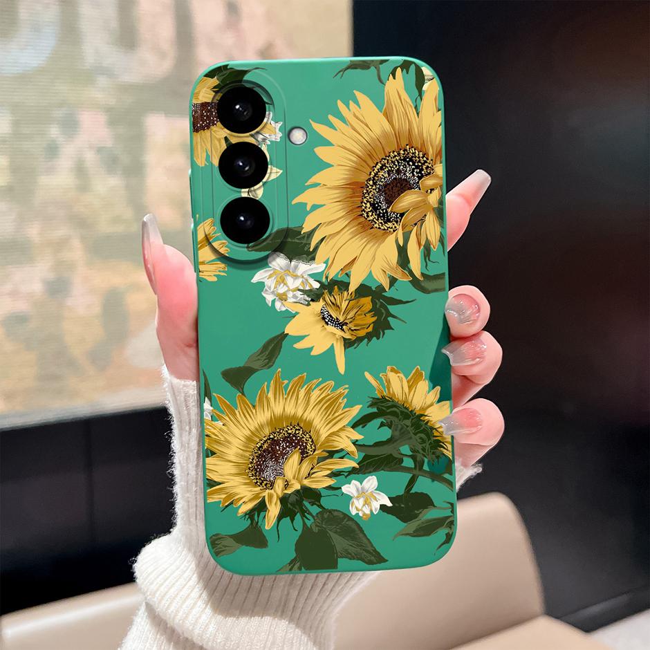 Hülle Für Samsung Galaxy S26 Plus Ultra Cartoon Blumenmuster Silikon Schutzhülle Für SamsungGalaxyS26 Plus S26Ultra Funda