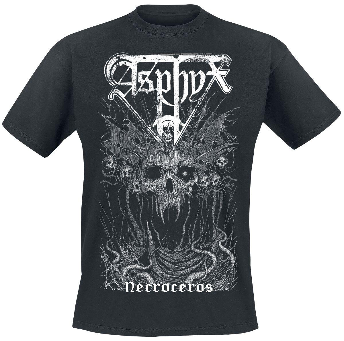 New Popular Asphyx Necroceros Black All size Unisex Shirt L