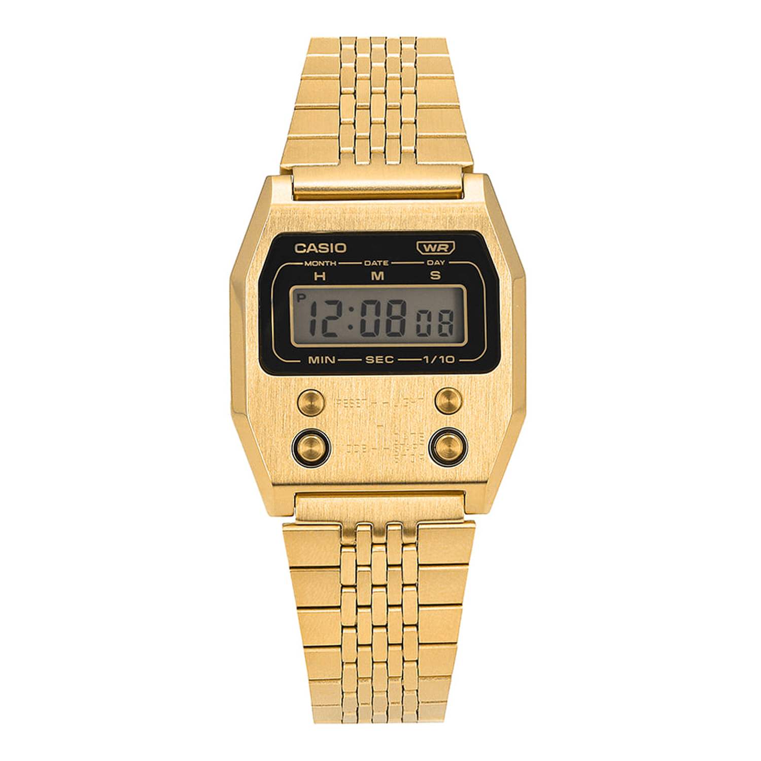 [Casio] A1100G-5DF (A1100G-5) Digital Vintage Retro Unisex Metal Watch