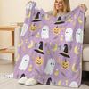 Flannel Fleece Blanket Soft, Breathable, Warm, Perfect for Halloween & Christmas (Adds Festive Vibe), Ideal for Home, Office & Leisure