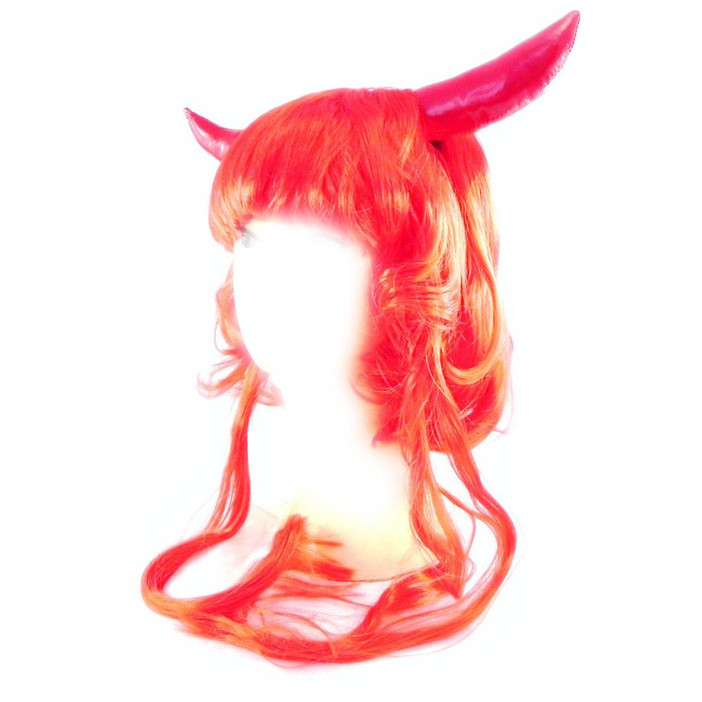 red devil wig