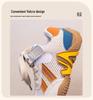2026 Korean Style Aggan Kids' Breathable Mesh Sneakers - Boys' Sports & Girls' Casual Shoes for Spring/Autumn