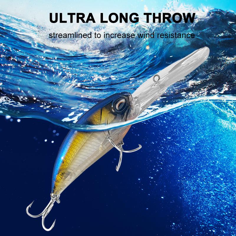 Sinking Long-Lip Minnow Fishing Lure - 41g