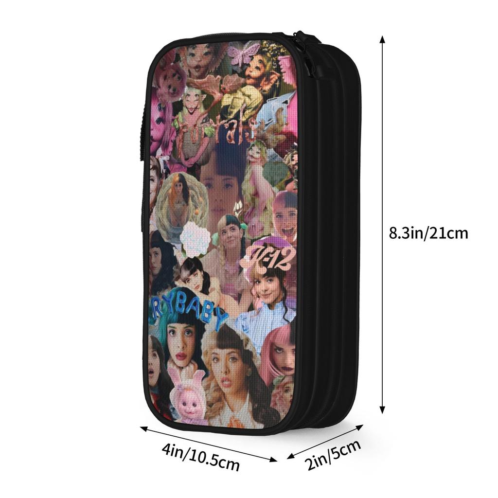 Melanies Martinez Hades Album 2026 Pen Box Double Layer Large-capacity For School Pen Case Perfect Gifts