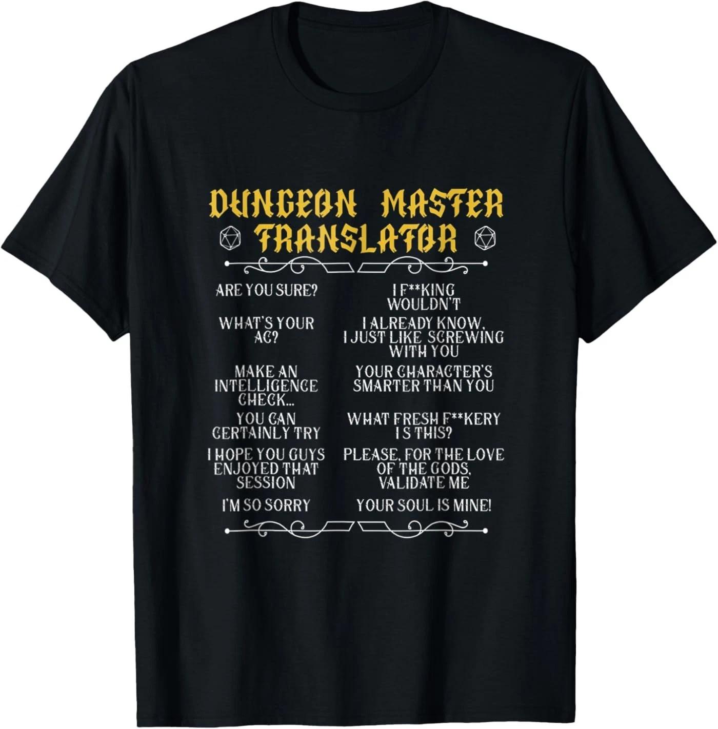 Gaming-Master,Board Game,Role-Playing Game,Player,Dungeon T-Shirt M