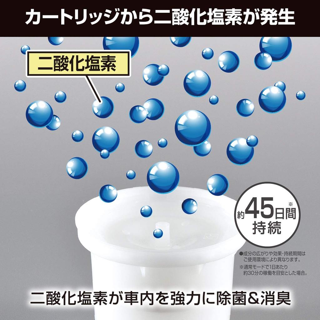 Carmate DD310 Dr. Deo Premium Luftreiniger Nachfüllkartusche für Autos, , ,