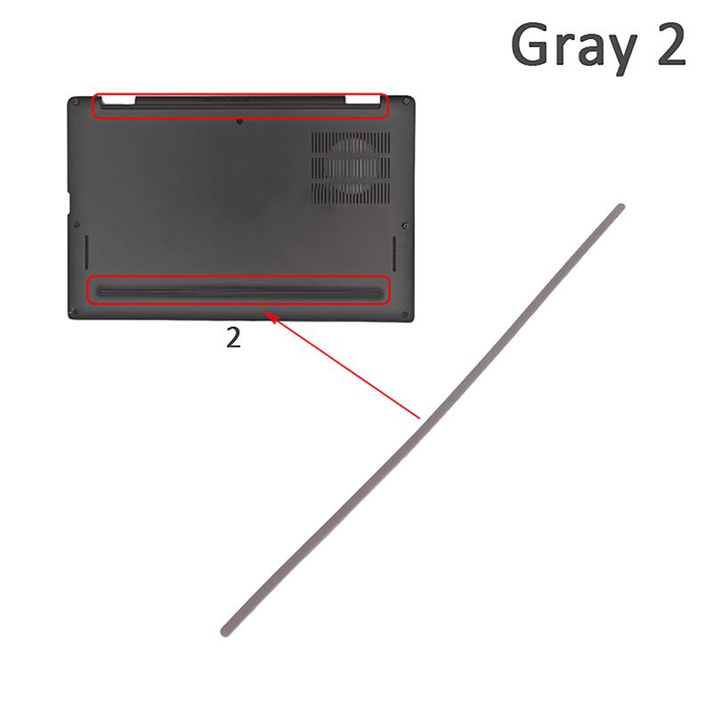 1Stk/1Set Gummifüße Streifen Laptop Ersatz Untergehäuse Abdeckung Fußpolster Für Dell Latitude 7320 7330 Rutschfeste Stoßfängerfüße Streifen