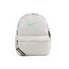 Fabric Small Backpack, Backpack Regular Women's Gray White BA5559-104