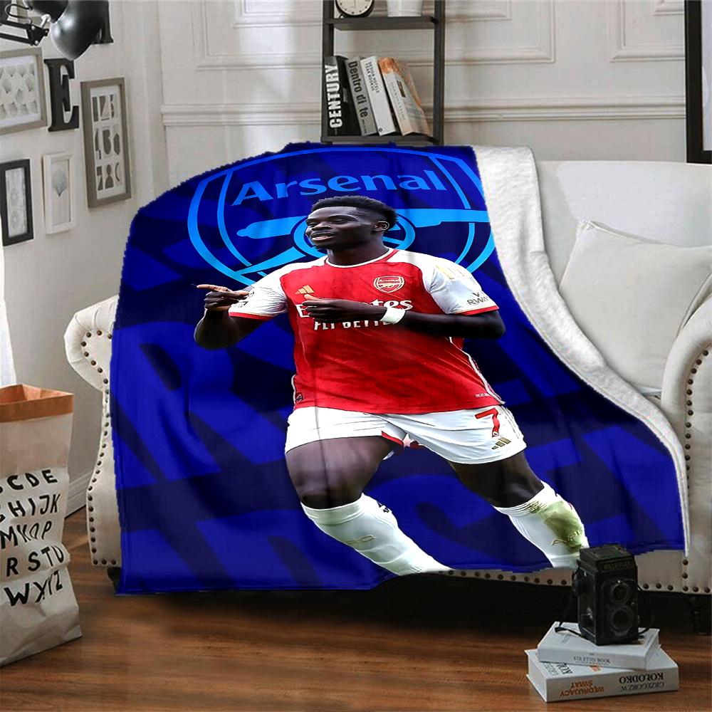 Arsenal Champions Celebration Blankets Flannel Printed Breathable Warm Throw Blanket for Home Office Bedspreads 0708a24