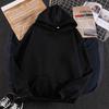 Unisex Fleece-Lined Hoodie: Thick, Loose-Fit, Long Sleeve Sweatshirt with Drawstring for Couples