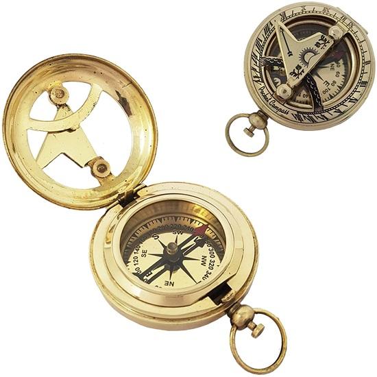 Tlačítkový kapesní kompas 5,08 cm